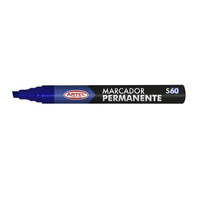 PLUMON PERMANENTE ARTEL AZUL PUNTA BISELADA