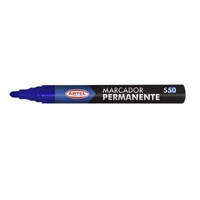 PLUMON PERMANENTE ARTEL AZUL PUNTA REDONDA