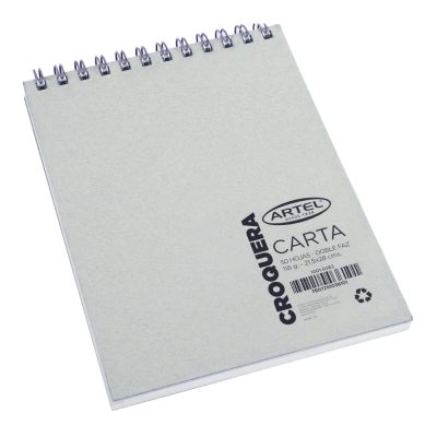 CROQUERA CARTA 50 HOJAS DOBLE FAZ ARTEL