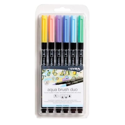LAPICES LYRA AQUA BRUSH DUO TONOS PASTEL