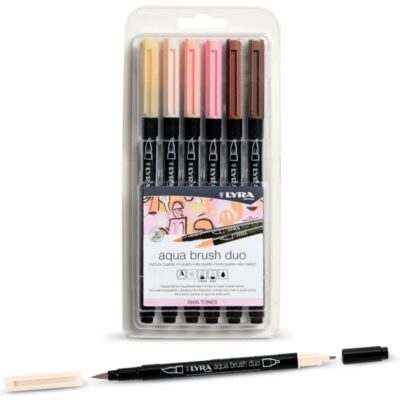 LAPICES LYRA AQUA BRUSH DUO TONOS PIEL