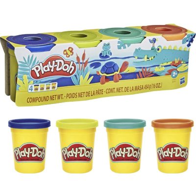 MASAS PLAY-DOH SET DE 4 UNIDADES (454 Gr Totales)
