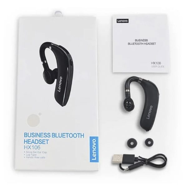 AURICULAR BUSINESS INALAMBRICO LENOVO HX106 BT 5.0 - Imagen 2