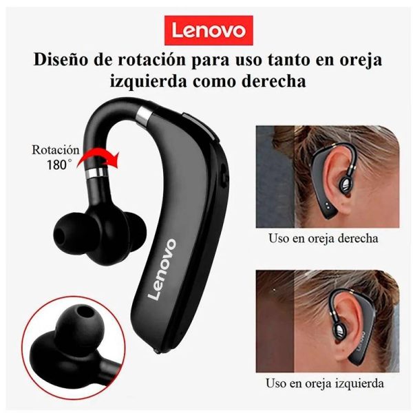 AURICULAR BUSINESS INALAMBRICO LENOVO HX106 BT 5.0 - Imagen 5