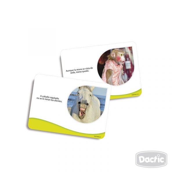 LAMINA DICHO REFRANES DACTIC - Imagen 2