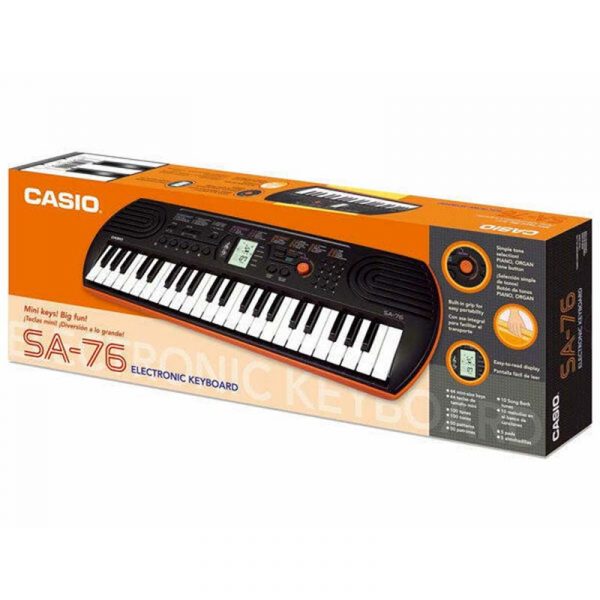 TECLADO PARA NIÑO CASIO SA-76