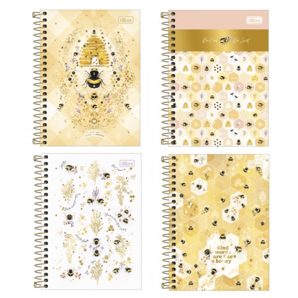 CUADERNO HONEY BEE 177X240MM 160 HJS. TILIBRA