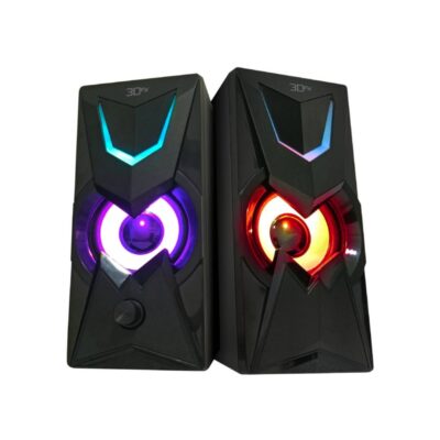 PARLANTE GAMER 3DFX GWYDYON 2.0 RGB 10W