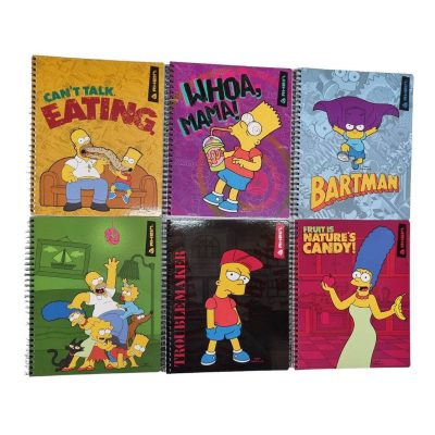CUADERNO UNIVERSITARIO LOS SIMPSONS