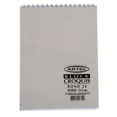 CROQUERA OFICIO 80 HOJAS BOND24 ARTEL