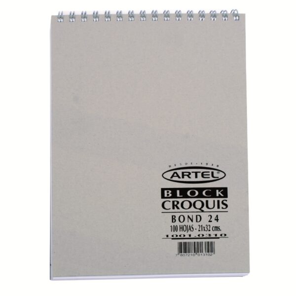 CROQUERA OFICIO 80 HOJAS BOND24 ARTEL