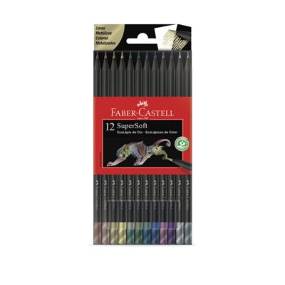 Eco lápices SuperSoft x12 Metálicos