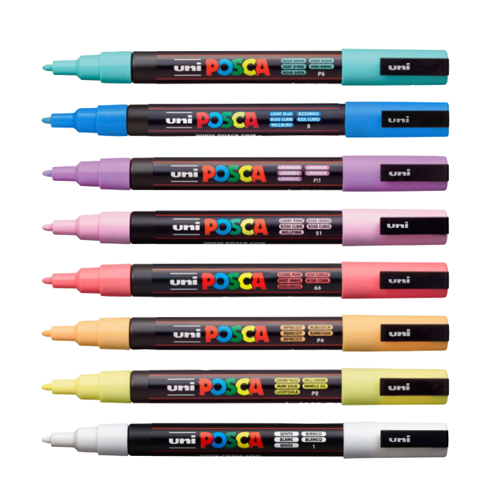 MARCADORES POSCA 3M – Librería Servicom