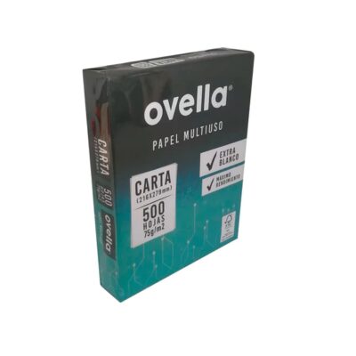 Papel fotocopia resma Carta Ovella 75gr