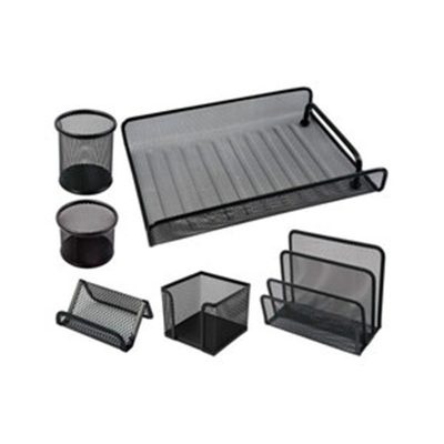 JUEGO DE ESCRITORIO METAL 6 PIEZAS