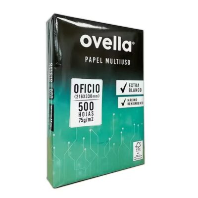 Papel fotocopia resma Oficio Ovella 75gr (copia)