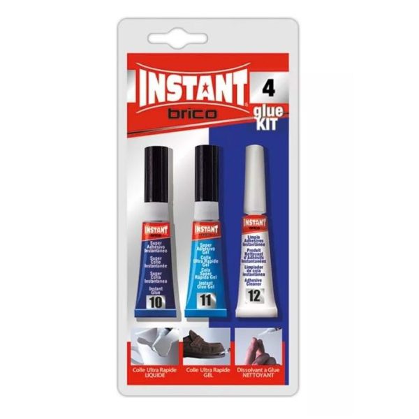 KIT 3 ADHESIVOS INSTANTANEOS