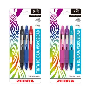 Bolígrafo Retráctil Mini Z-Grip Zebra